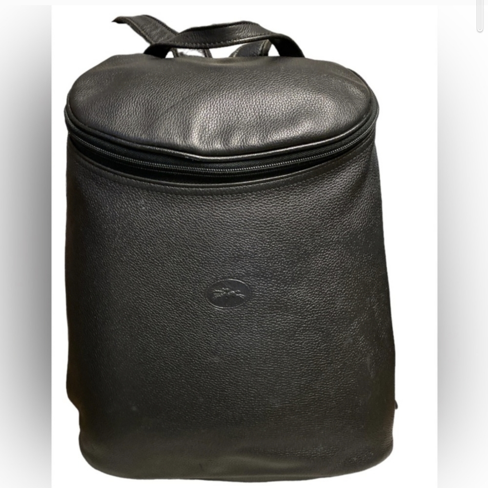 RARE vintage 90s Longchamp leather backpack